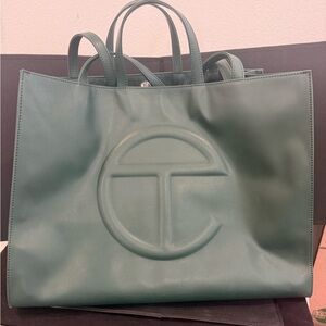 Telfar Forest Green Tote Bag
